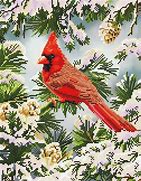 Diamond Dotz Good Fortune Cardinal DD7.034